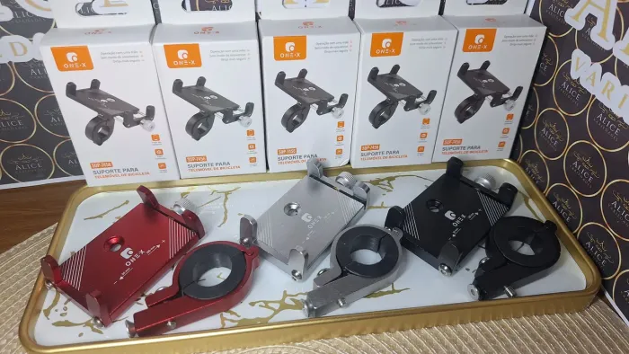 Suporte de celular para moto