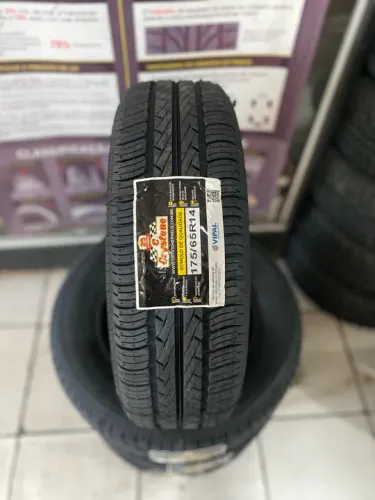 Pneu 175/65/14 Remold Crystone *borracha vipal* (instalação grátis)