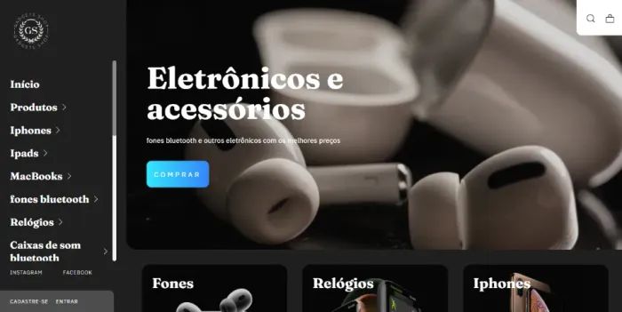 Loja Virtual - Nuvemshop + instagram com +1500 seguidores (brinde)