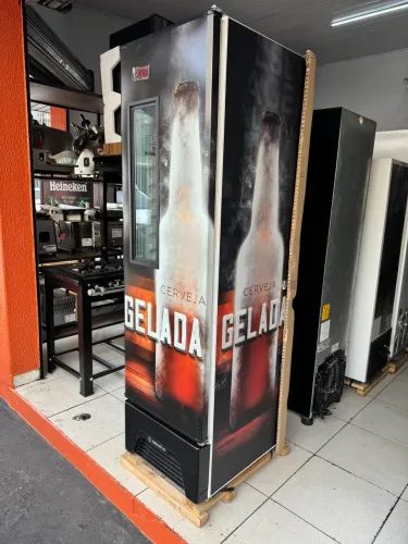Cervejeira Slim Metal Frio 336 Litros (NOVA)