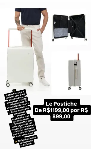 Mala Le Postiche Florença 23kg