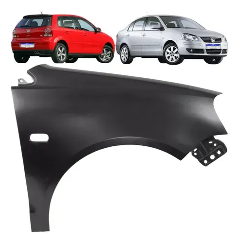 Paralama Volkswagen Polo 2007 2008 2009 2010 A 2015 Direito