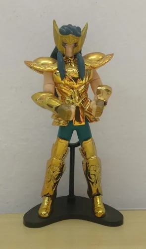 Bandai Boneco Cavaleiros Do Zodíaco Camus Aquário Cloth Up 2006