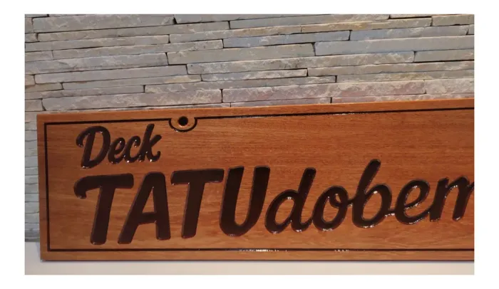 Placa Decorativa Personalizada em Madeira
