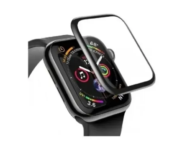 Película Apple Watch, Smart Watch 38 40 42 44 45mm Gel Silicone Cobre a Tela Toda