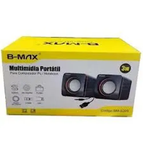CAIXA DE SOM B-MAX BM-S205<br>Valor: R$ 40,00<br>