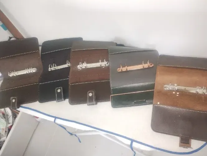 capa de agenda tok&stok em couro legítimo, original. preço por unidade.3 cores disponíveis