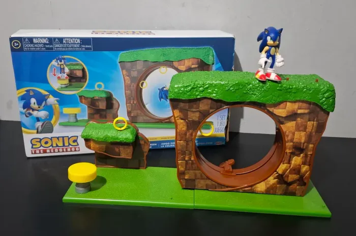 Sonic The Hedgehog Green Hill Zone Play Set