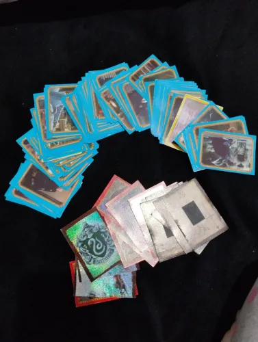 Figurinhas de Harry Potter e a câmara secreta, álbum da Panini ano 2002