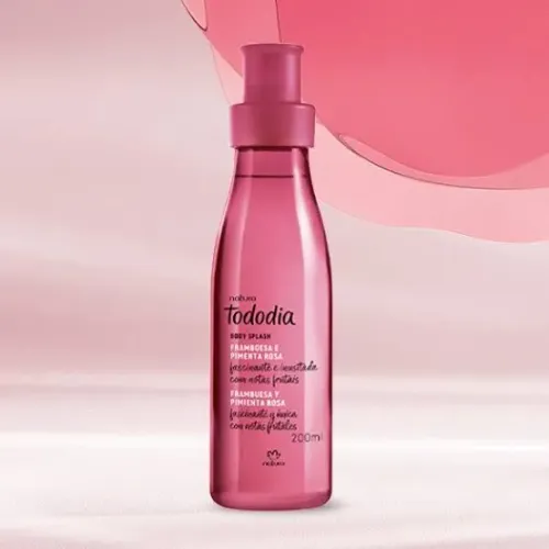 Body Splash Natura  Todo Dia" Framboesa e Pimenta Rosa " 200ml