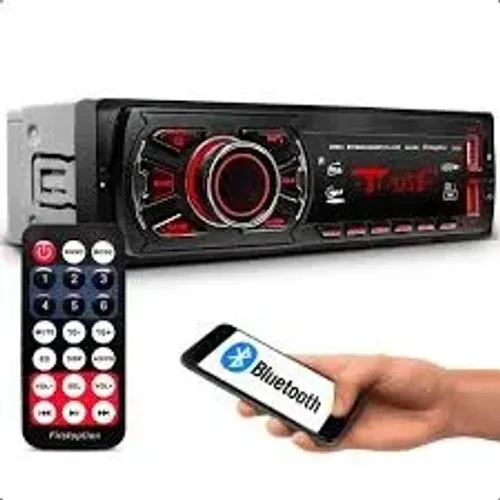 radio auto fm bluetooth c/ controle wpp.43. *