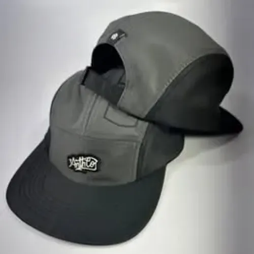 BONÉ FIVE PANEL ITAPEMA PRETO/CHUMBO