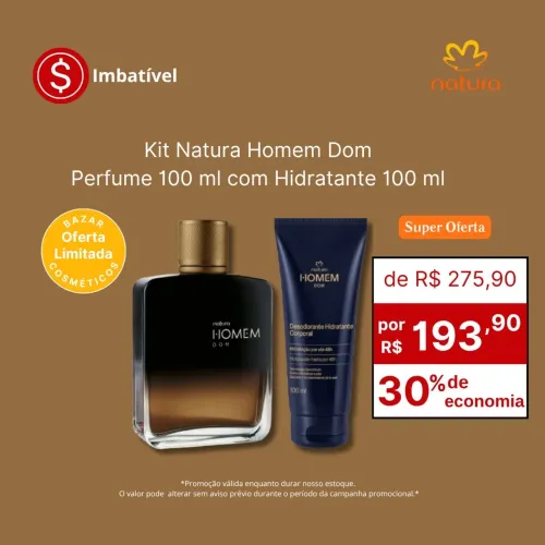 Kit Natura Homem Dom