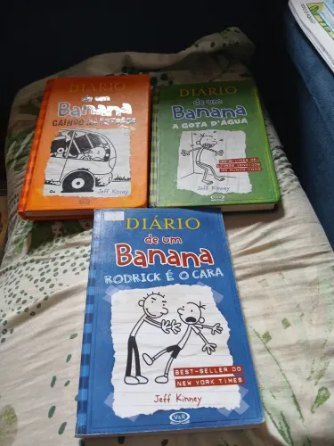 Kit 3 Diários de um banana
