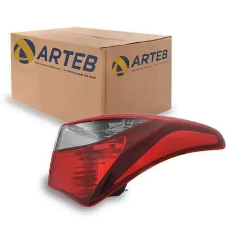 LANTERNA TRASEIRA LADO DIREITO FUME HB20 HB20X HATCH 12>19 ARTEB