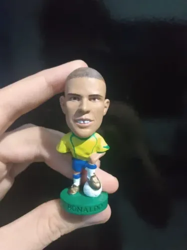 Mini Craque, raro e importado do Ronaldo fenômeno Brasil.