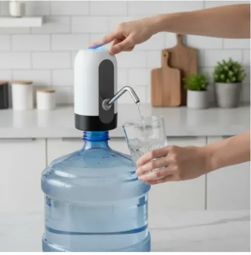 Bomba Para Galão De Agua 20 Litros Recarregável Usb