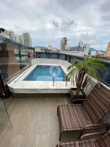Cobertura na Ponta da Praia - Santos/SP