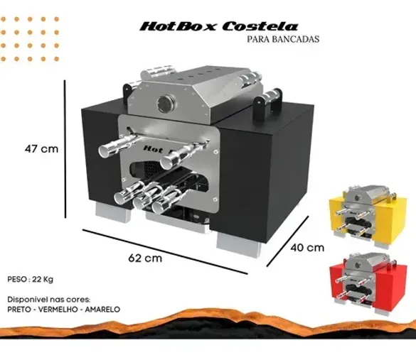Churrasqueira Sem Fumaça Para Apartamento Hotbox Costela