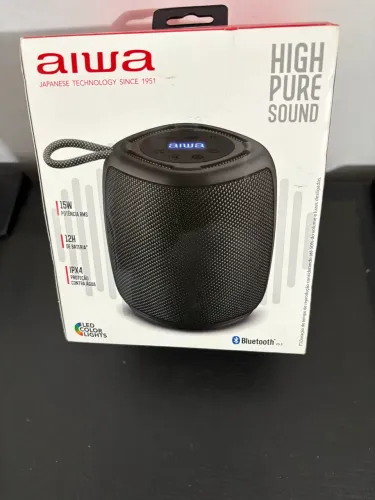 Caixa de som aiwa