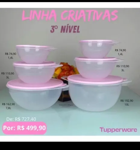 PDA TIGELA CRIATIVA DE R$727 POR R$399