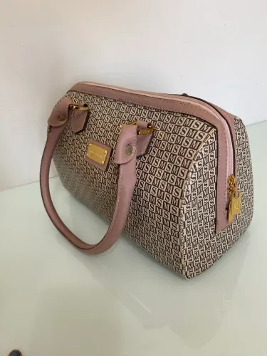 Bolsa rosé estruturada - Mônica Sanches