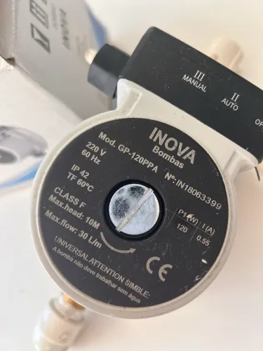 Bomba pressurizadora monofásica GP 120 PPA 220 v