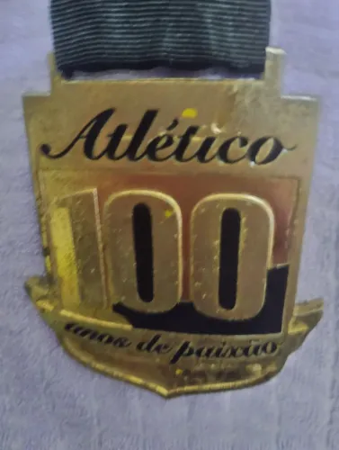 Brasão Centenário do Atlético Mineiro.