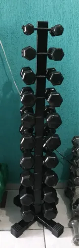 Torre completa halter sextavado emb 
