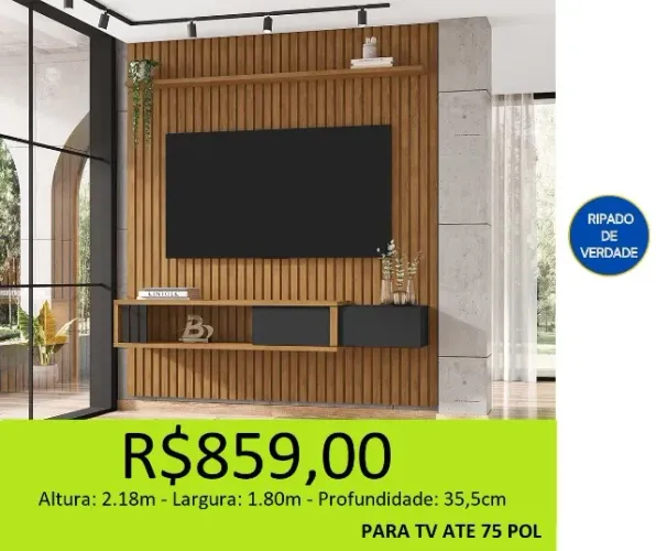 Painel ripado a pronta entrega