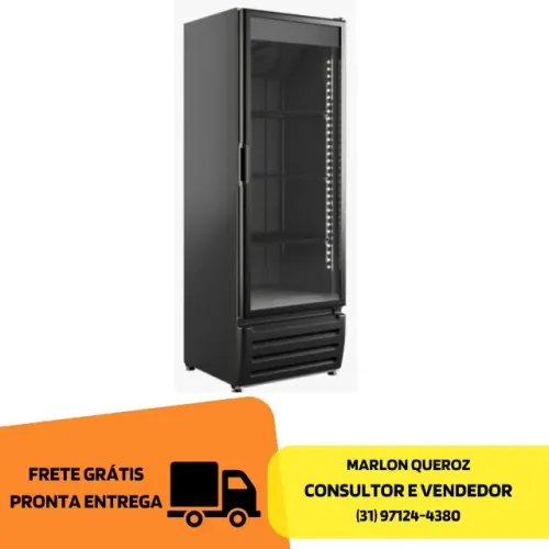 Cervejeira 500 Litros Porta de Vidro Braslar