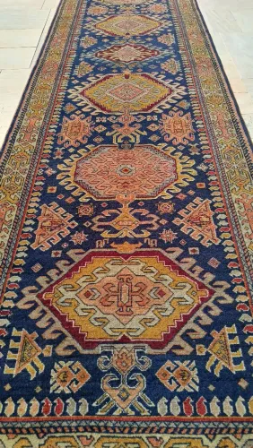 Tapete Persa Caucasiano vintage 1,0 x 3,60Passadeira