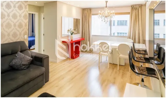 Apartamento com 80 m², 2 quartos mobiliado, pronto para morar, no coração do bairro Pinhei