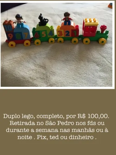 Trenzinho de Lego Duplo