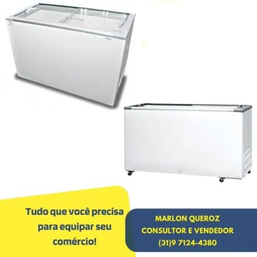 Frezzer Horizontal Fricon 411/503 Litros Tampa Cega