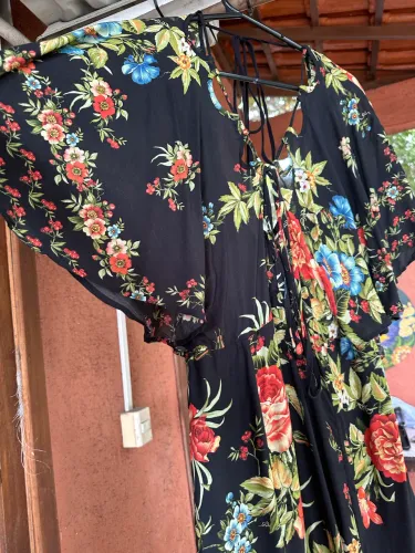 Vestido longo Farm