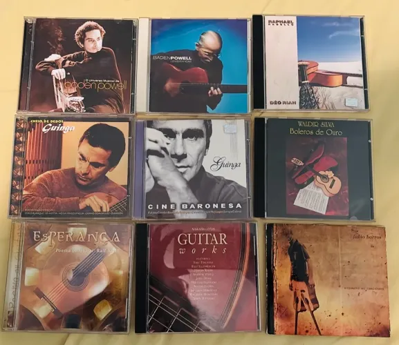 Coleção de 26 CDs de violão