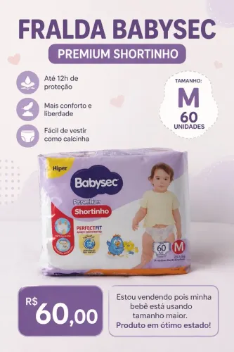 Fralda Baby Sec