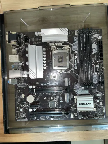 Kit upgrade I3 10100f e placa mãe Biostar B560MX-E PRO