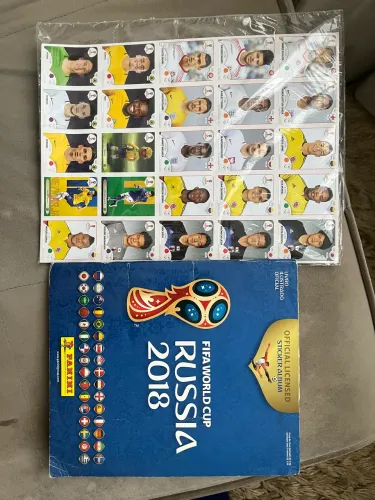Álbum da Copa de 2018 Completo