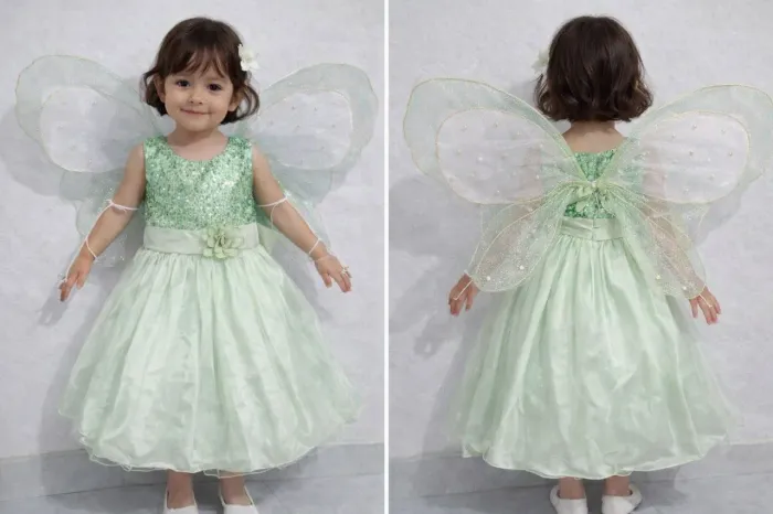 Fantasia infantil borboleta