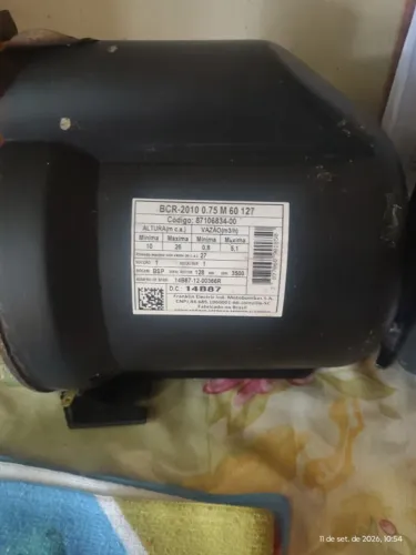BOMBA D'ÁGUA