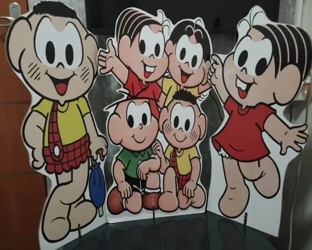PAINÉIS PARA FESTAS INFANTIS TURMA DA MÔNICA/TOY HISTORY EM MDF CRU 80CM/1M DE COMP.