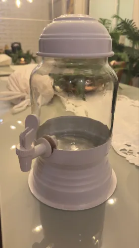 Suqueira/Dispenser de Vidro 