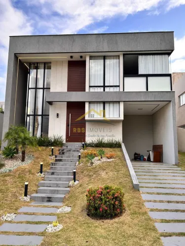 Alphaville Litoral Norte 2 - Casa Alphaville Litoral Norte 2 4/4 Piscina Porteira Fechada