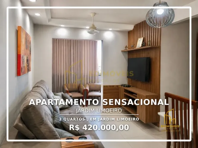 Apartamento Moderno no Jardim Limoeiro: Segurança e Conforto para Você!