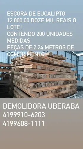 ESCORA DE EUCALIPTO