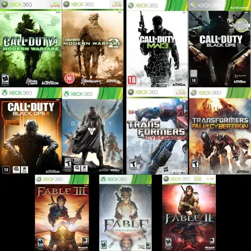 Combo 11 Jogos Xbox 360