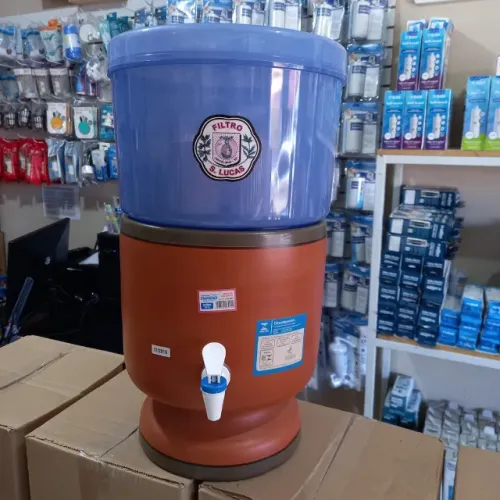 Filtro de Barro com Acrílico com garantia e selo do INMETRO