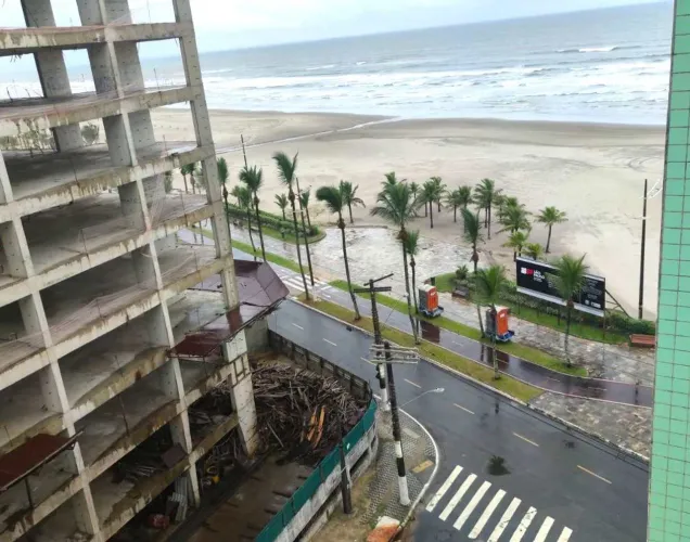 Apartamento com 2 dorms, Canto do Forte, Praia Grande - R$ 400 mil, Cod: 719424